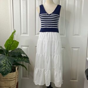 Say What NYC Women’s Short Sleeve Maxi Sweater Dress Size M